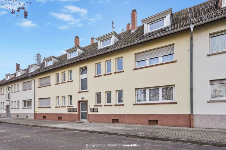 GEMÜTLICH: Helle 2-Zimmer-Wohnung in ruhiger Lage von Karlsruhe-Knielingen