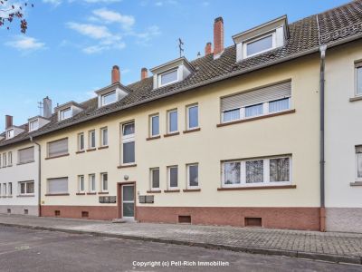 GEMÜTLICH: Helle 2-Zimmer-Wohnung in ruhiger Lage von Karlsruhe-Knielingen