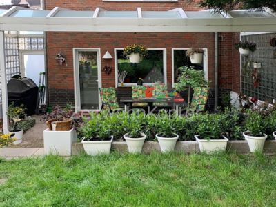 Urbanes Wohnen Nähe Düsseldorf – stilvolles, voll möbliertes Haus mit Garten, Terrasse und Garage