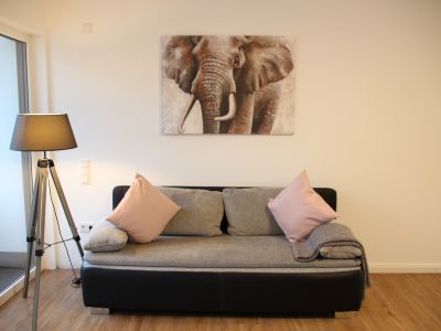 Hilden Stadtmitte, Vollständig möbilierte Wohnung 62qm