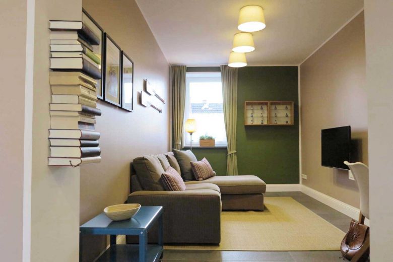 voll möblierte Wohnung mit Balkon, 1-2 Pers, inkl. Rundumservice, ruhig und zentral