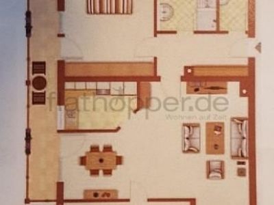 2-Zimmer-Wohnung im Dachgeschoss mit 2 Balkonen in Bad Endorf - Landkreis Rosenheim