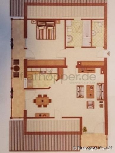 2-Zimmer-Wohnung im Dachgeschoss mit 2 Balkonen in Bad Endorf - Landkreis Rosenheim