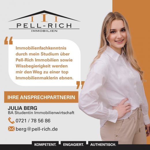 WOHNGLÜCK: Vollmöbilierte 2-Zimmerwohnung in Durlach-Aue zur Miete