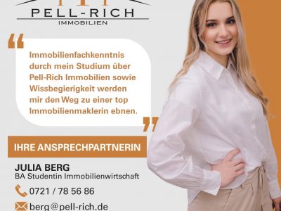 WOHNGLÜCK: Vollmöbilierte 2-Zimmerwohnung in Durlach-Aue zur Miete