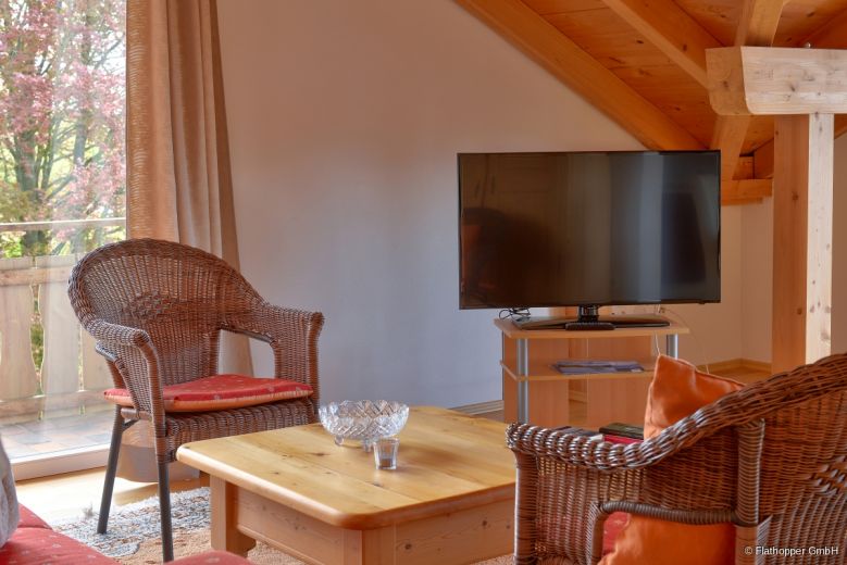 2-Zimmer-Dachgeschosswohnung in Seebruck