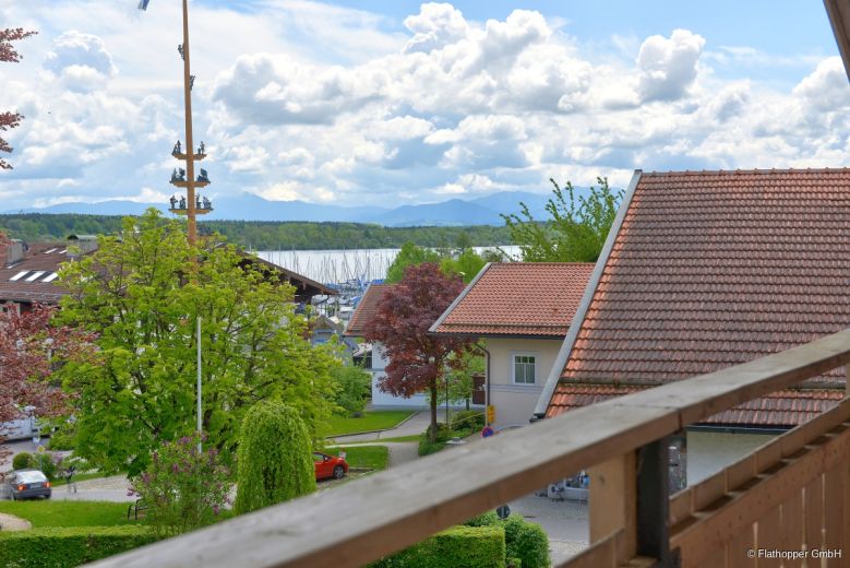 2-Zimmer-Dachgeschosswohnung in Seebruck