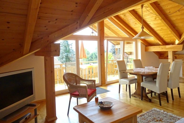 2-Zimmer-Dachgeschosswohnung in Seebruck