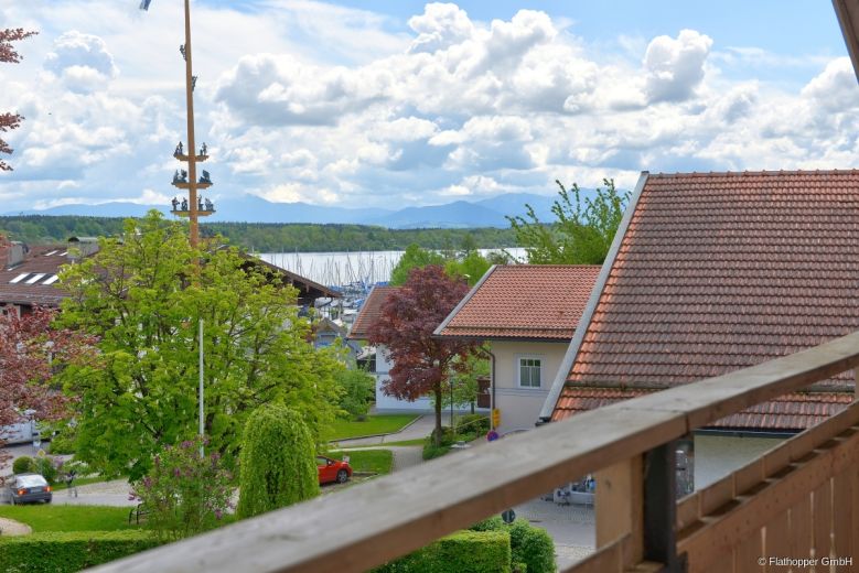 2-Zimmer-Dachgeschosswohnung in Seebruck