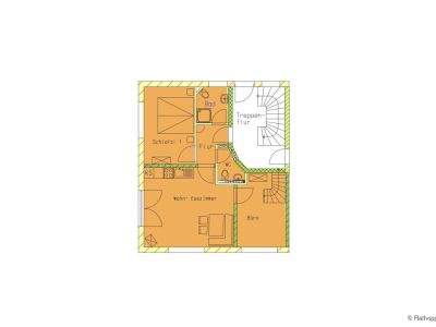 3-Zimmer-Wohnung mit Terrasse in Seebruck