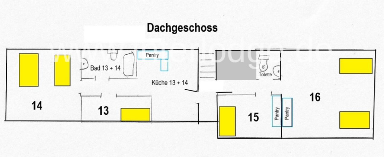 INTERLODGE Bad Gandersheim:
Ehemaliges G&auml;stehaus zu vermieten.