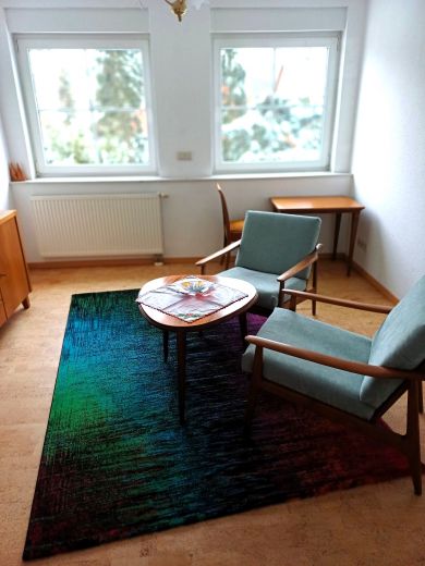 M&ouml;blierte 3-Zimmer-Wohnung in ruhiger Gr&uuml;nlage mit gro&szlig;em Garten-Vermietung auf Zeit f&uuml;r Berufspendler