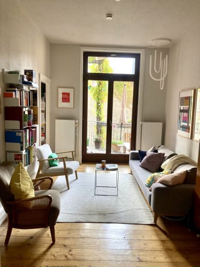 Gem&uuml;tliche Altbauwohnung im Nordend/Frankfurt (Februar-Juli)