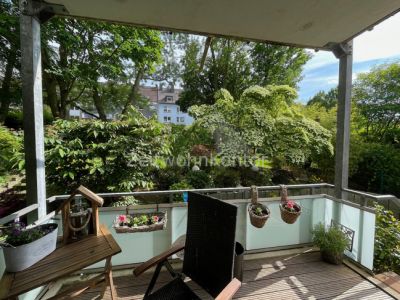 Schick modern, ruhig und zentral, mit Balkon und Garten!