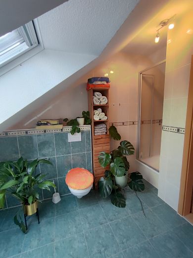 M&ouml;blierte 3-Zimmer Maisonette-Wohnung mit Balkon in Halle (Saale)