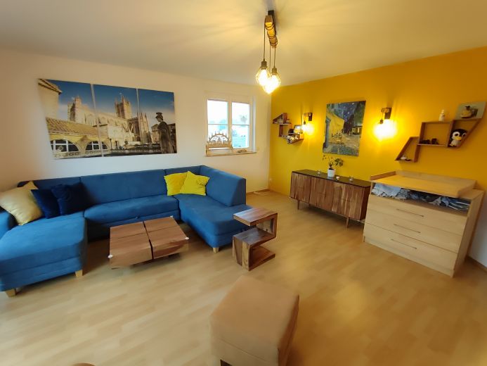 M&ouml;blierte 3-Zimmer Maisonette-Wohnung mit Balkon in Halle (Saale)