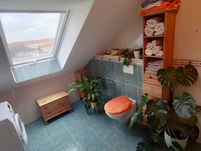 M&ouml;blierte 3-Zimmer Maisonette-Wohnung mit Balkon in Halle (Saale)