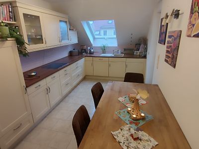 M&ouml;blierte 3-Zimmer Maisonette-Wohnung mit Balkon in Halle (Saale)