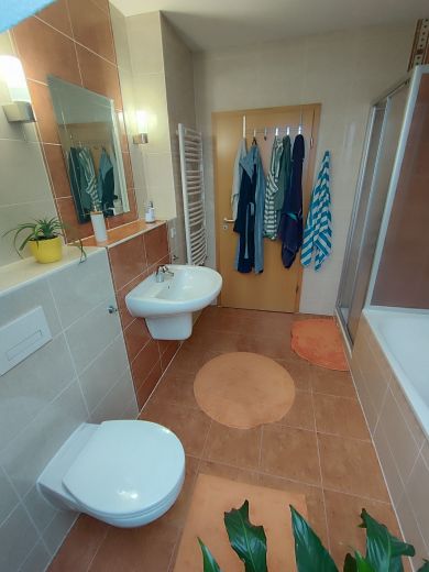 M&ouml;blierte 3-Zimmer Maisonette-Wohnung mit Balkon in Halle (Saale)