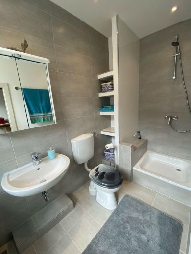 Zwei Zimmer Wohnung im Rhein-Gebiet zu vermieten