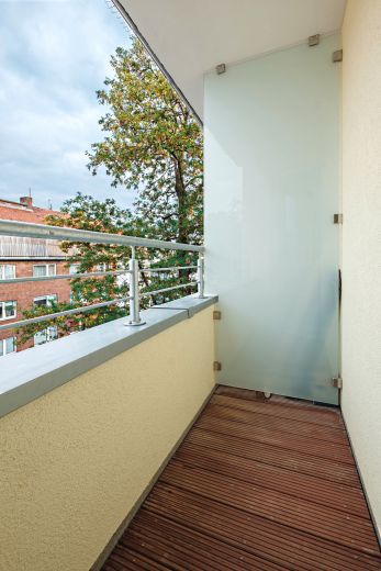 Derendorf: Moderne 2-Zimmer-Wohnungmit 2 Balkonen