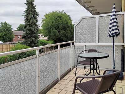 ZeitwohnKontor: H&uuml;bsches Apartment in zentraler, ruhiger Lage in R&uuml;ttenscheid mit gro&szlig;em Balkon, Internet aktiv