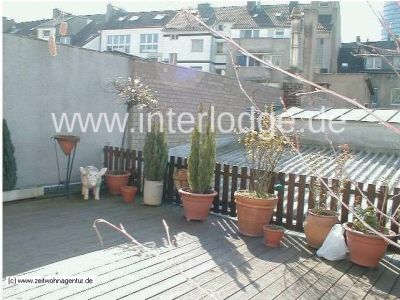 INTERLODGE F&uuml;r Wochenendheimfahrer: Hell m&ouml;blierte Wohnung mit sch&ouml;ner Terrasse in D&uuml;sseldorf