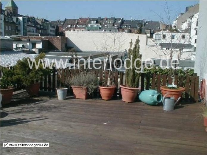 INTERLODGE F&uuml;r Wochenendheimfahrer: Hell m&ouml;blierte Wohnung mit sch&ouml;ner Terrasse in D&uuml;sseldorf