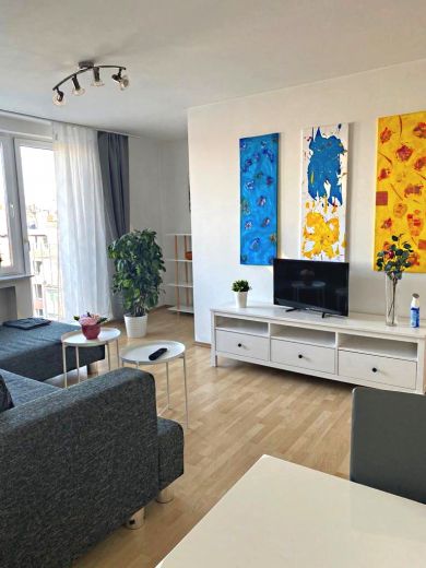 N&auml;he K&Ouml;: Moderne 2-Zimmer Wohnung mit Balkon