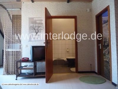 INTERLODGE  F&uuml;r Pendler/Wochenendheimfahrer: Komplett m&ouml;bliertes Dachgescho&szlig;apartment