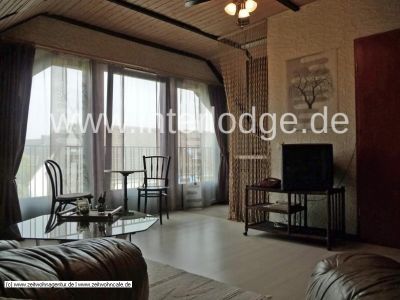 INTERLODGE  F&uuml;r Pendler/Wochenendheimfahrer: Komplett m&ouml;bliertes Dachgescho&szlig;apartment
