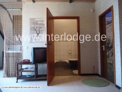 INTERLODGE  F&uuml;r Pendler/Wochenendheimfahrer: Komplett m&ouml;bliertes Dachgescho&szlig;apartment