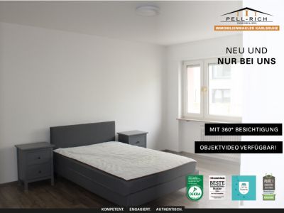 STARTKLAR: Teilm&ouml;blierte 3-Zimmerwohnung mit Einbauk&uuml;che in Knielingen