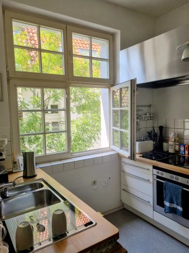 Carlstadt Rarit&auml;t! Stylische Altbau-Wohnung in top Lage