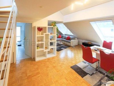 Einzigartige 3,5-Zimmer-Maisonette-Wohnung am M&ouml;nchsberg in Zuffenhausen