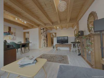 Gro&szlig;z&uuml;gige Wohnung mit Terrasse, Garten und Autostellplatz in Kolbermoor