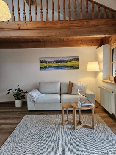 M&ouml;blierte 3-Zimmer-Wohnung mit Balkon in Tuntenhausen