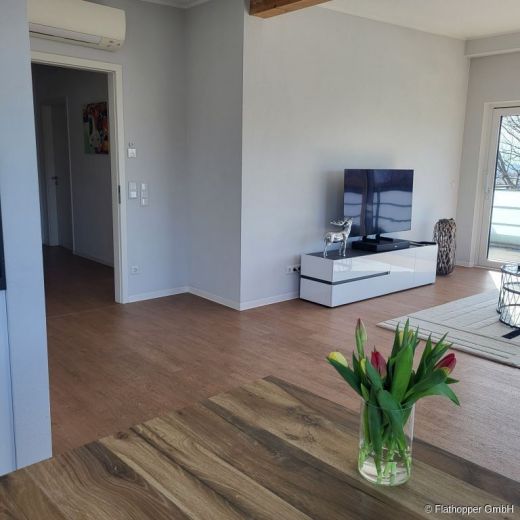 M&ouml;blierte Penthouse-Wohnung mit Dachterrasse in Kolbermoor