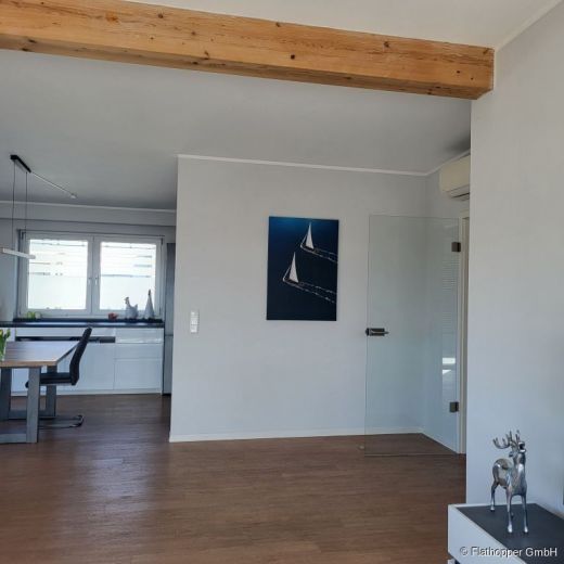 M&ouml;blierte Penthouse-Wohnung mit Dachterrasse in Kolbermoor