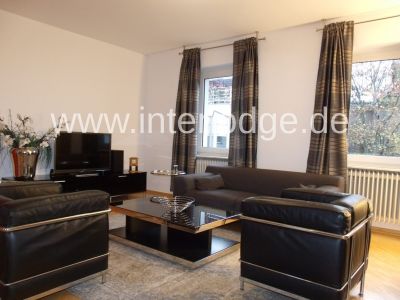 INTERLODGE K&ouml;ln: Schicke, komplett m&ouml;blierte Designerwohnung in Altstadt-S&uuml;d - mit Terrasse