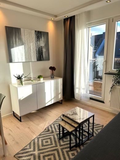 F&uuml;rstenwall: komplett sanierte 2-Zimmer-Maisonette-Wohnung mit Balkon und Weitblick