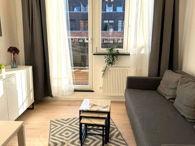 F&uuml;rstenwall: 2-Zimmer-Maisonette-Wohnung mit Balkon und Weitblick