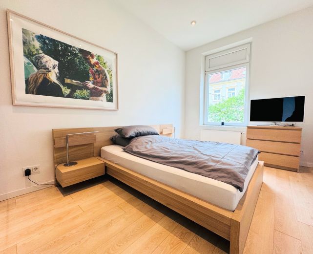 Sch&ouml;ne 2 Zimmer-Wohnung in Unterbilk inkl. NK High-Speed W-Fi und Reinigung