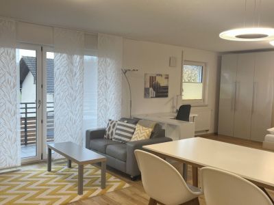 M&ouml;bliertes Business-Apartment mit Balkon in Waging am See