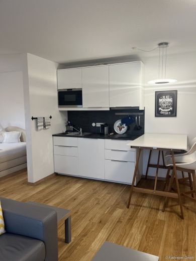 M&ouml;bliertes Business-Apartment mit Balkon in Waging am See