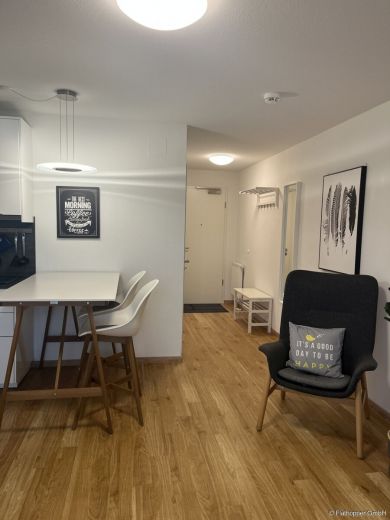 M&ouml;bliertes Business-Apartment mit Balkon in Waging am See