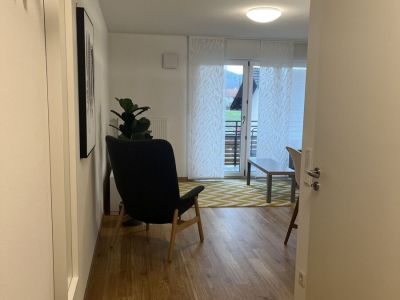 M&ouml;bliertes Business-Apartment mit Balkon in Waging am See