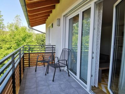 M&ouml;bliertes Business-Apartment mit Balkon in Waging am See