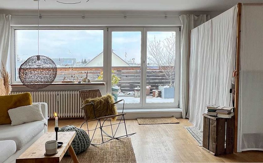 Gro&szlig;e 1-Zi-Traumwohnung zur Zwischenmiete