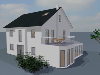 3-Zi-Maisonette mit Kamin und Terrasse